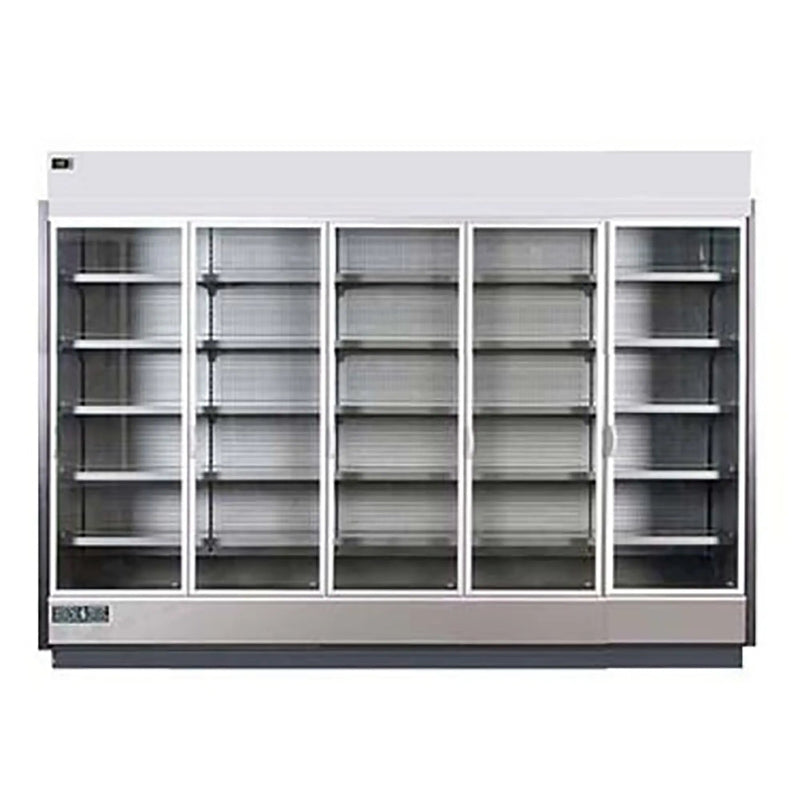 Hydra Kool KGV-MR Series Multi-Door Display Refrigerator With Rear Loading - Various Sizes-Phoenix Food Equipment