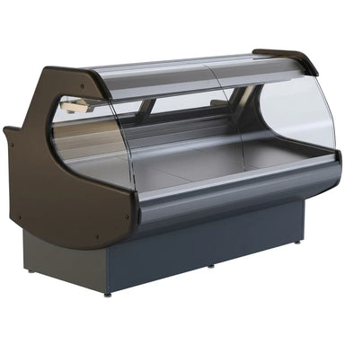 IGLOO By NOVA ROMEO Series Curved Glass Refrigerated Meat / Deli Display Case - Various Sizes-Phoenix Food Equipment