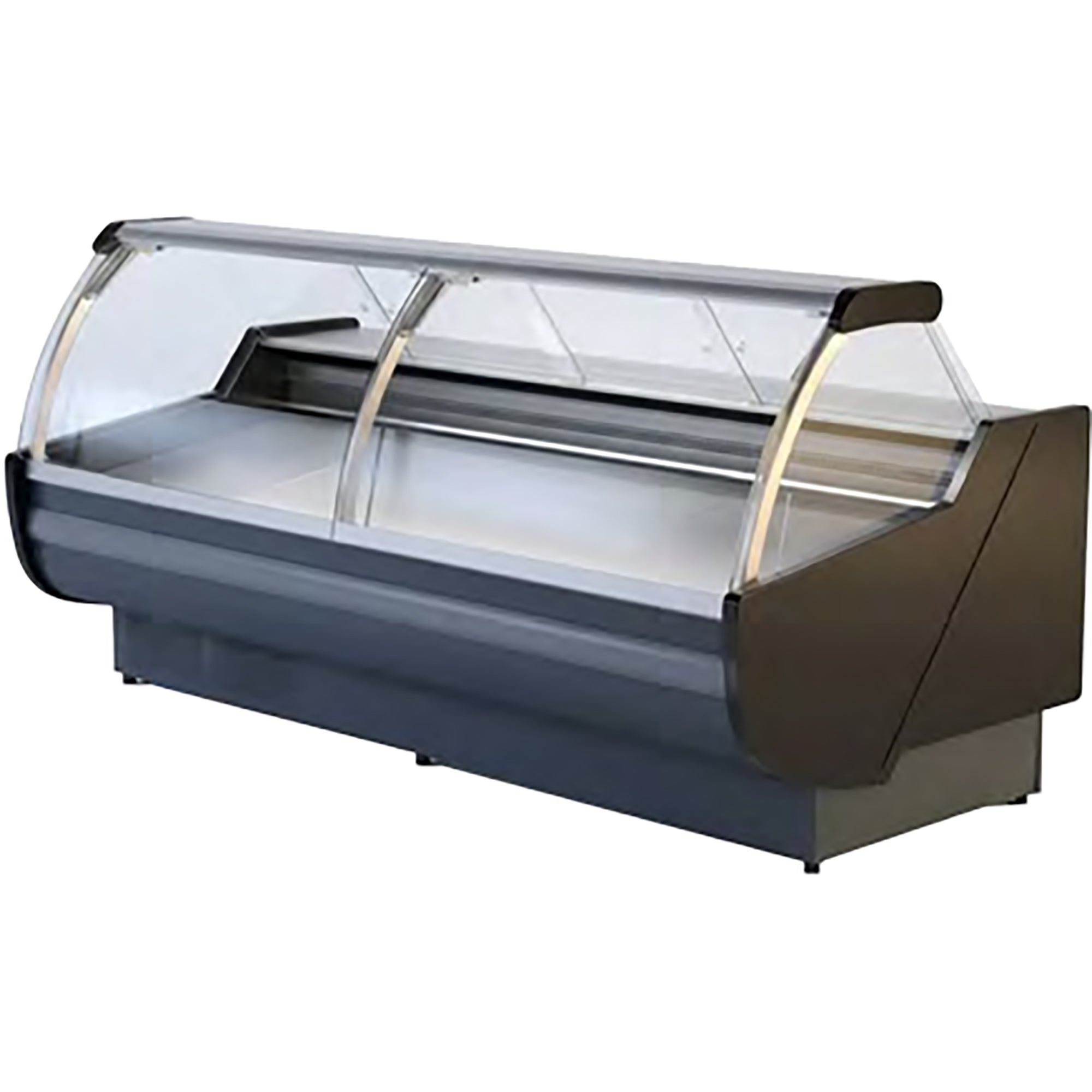IGLOO By NOVA SANTIAGO Series Curved Glass Refrigerated Meat / Deli Display Case - Various Sizes-Phoenix Food Equipment