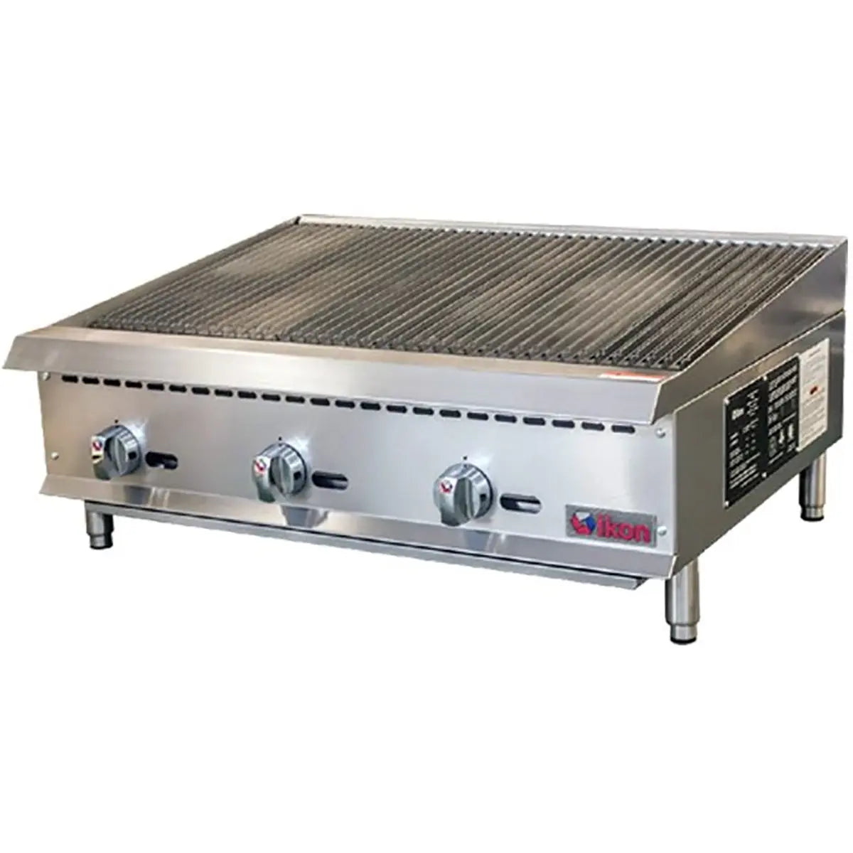 Ikon IRB-36 Natural Gas/Propane 36" Radiant Charbroiler