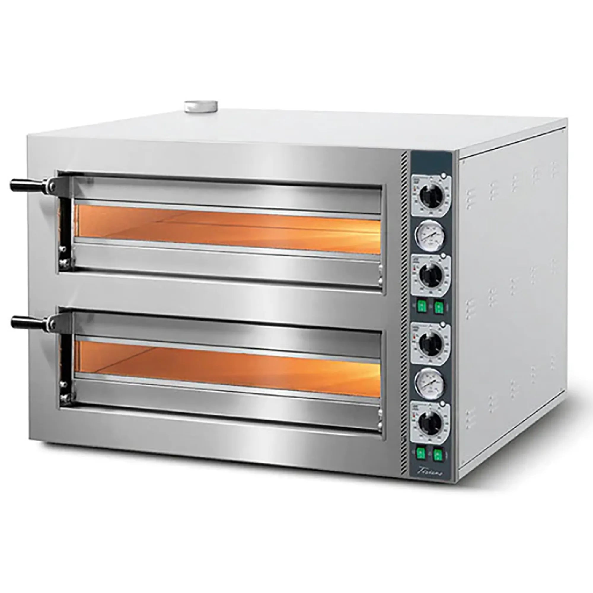 Italiana Food Tech CP430 Series Electric 24" Compact Pro Deck Pizza Oven - 208V, Single or Double Deck-Phoenix Food Equipment