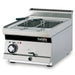 Italiana Food Tech E64M countertop electric pasta cooker in stainless steel with two baskets and rotary control knob