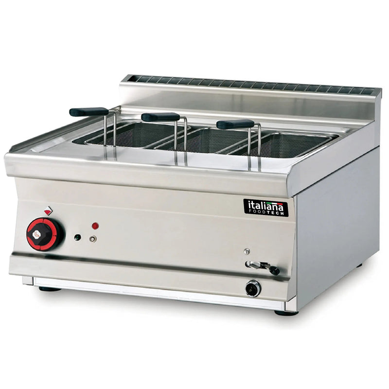 Italiana Food Tech E66M Countertop Electric Pasta Cooker -230 V-Phoenix Food Equipment