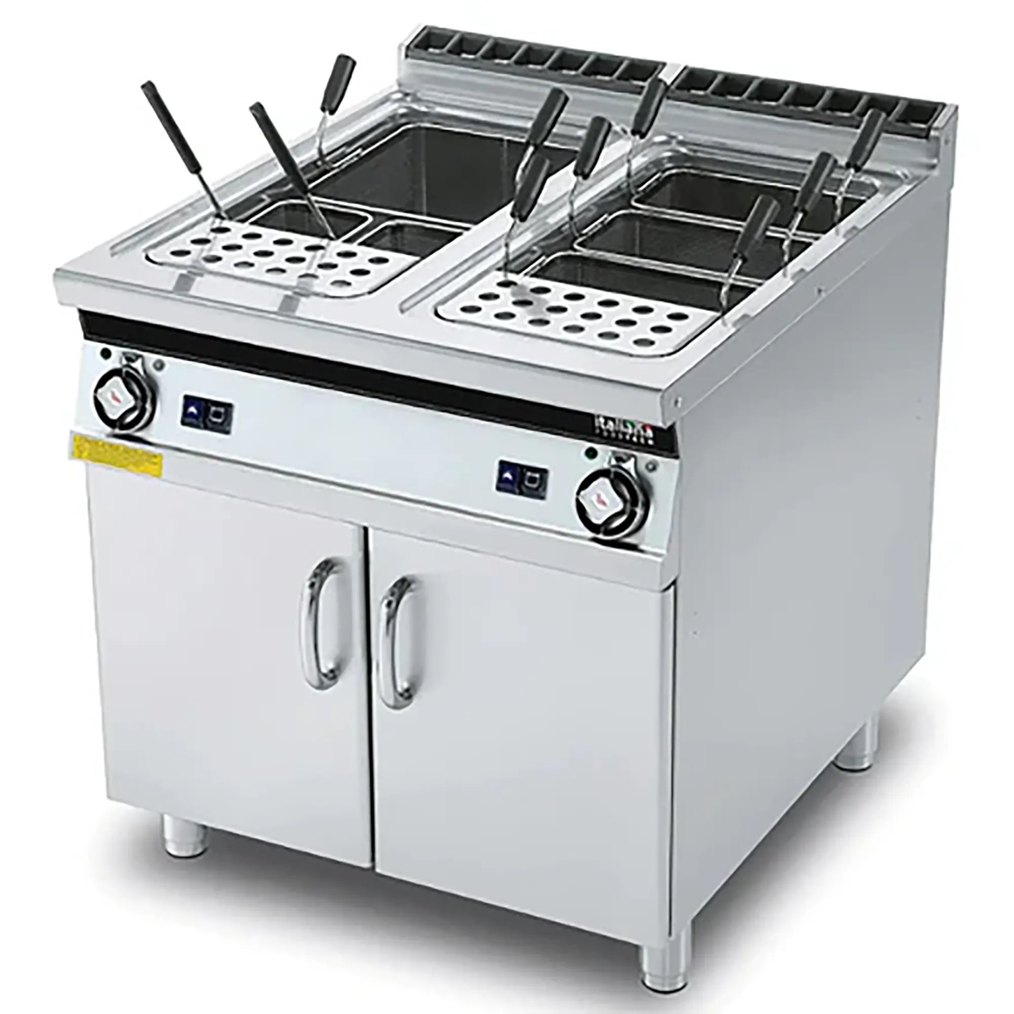 Italiana Food Tech E78 Electric Double Pasta Cooker - Various Configurations-Phoenix Food Equipment