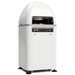 Italiana Food Tech IDR/A automatic dough divider and rounder in white with domed cover, angled side view
