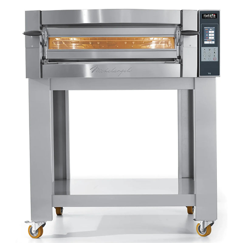 Italiana Food Tech ML635 Series Electric 28" x 42" Michelangelo Deck Pizza Oven - 208V, Single or Double Deck-Phoenix Food Equipment