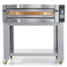 Italiana Food Tech ML935 electric 42-inch Michelangelo single deck pizza oven on a stainless steel stand with casters