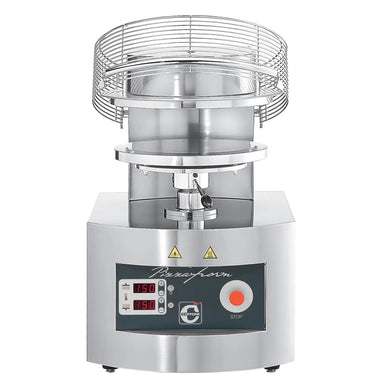 Italiana Food Tech PZP40 Pizza Dough Press - 208-240V, 6600W, Various Sizes-Phoenix Food Equipment