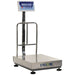 Kilotech Cyclone stainless steel bench scale with raised digital indicator and handle, second capacity option