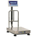 Kilotech Cyclone bench scale with stainless steel platform, column-mounted digital display and handle bar