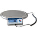 Kilotech K851249 keg scale, round stainless steel platform with corded remote digital display