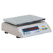 Kilotech KPC Series portioning scale, white body with stainless steel pan and red LED digital display