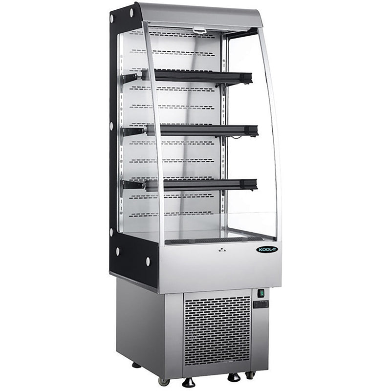 Kool-It KOM-24-SS Open Air 24" Wide Refrigerator-Phoenix Food Equipment
