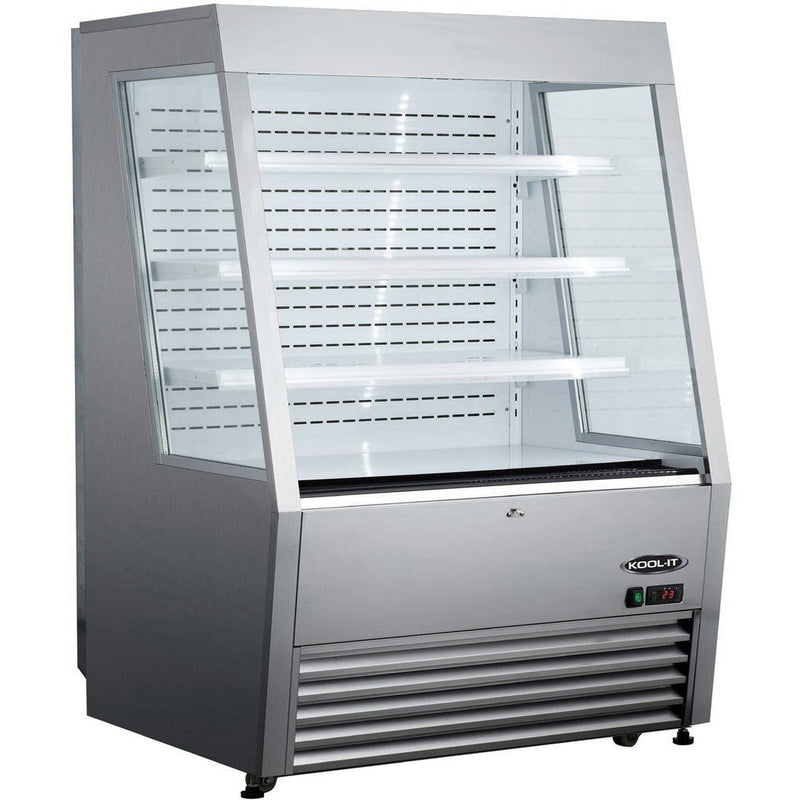 Kool-It KOM-48-SS Open Air 48" Wide Refrigerator-Phoenix Food Equipment