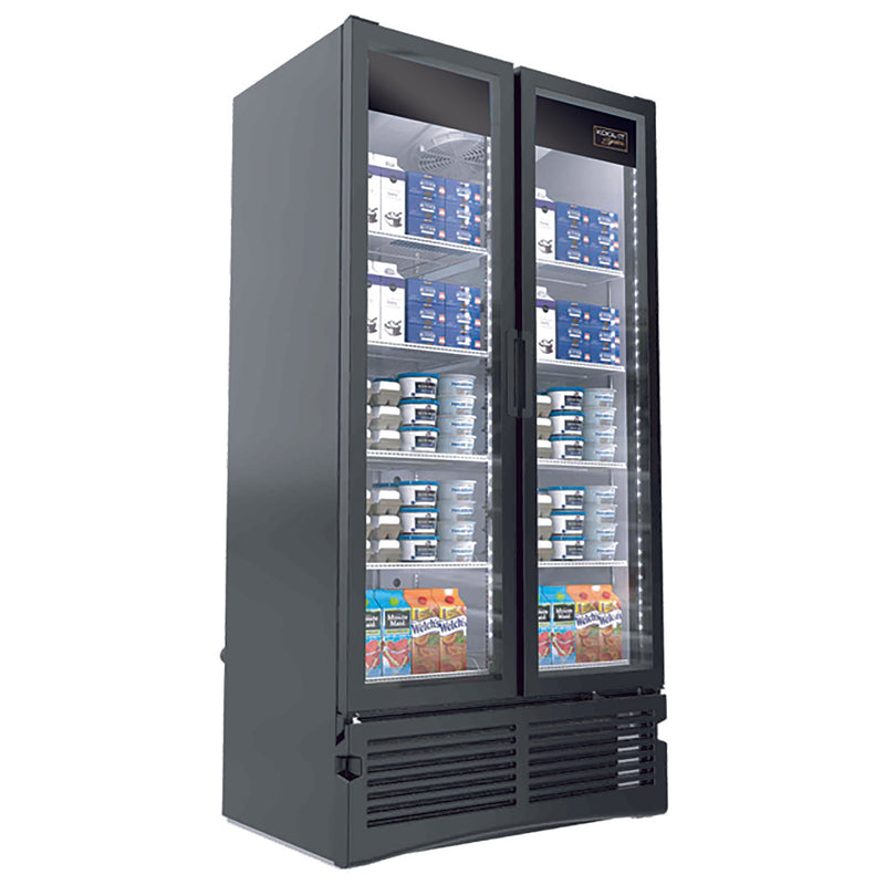 Kool-It LX-34RB Double Door 40" Wide Display Refrigerator-Phoenix Food Equipment