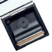 LEM 1745 MaxVac Pro chamber vacuum sealer with lid open, showing the black vacuum chamber and sealing bar