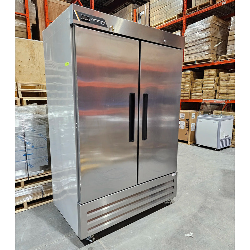 *LIGHTLY USED* Traulsen Centerline CLBM-49F-FS Double Solid Door 54" Wide Stainless Steel Freezer-Phoenix Food Equipment