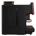 La Cimbali S-LITE automatic espresso machine, side view of the black body with bean hopper and spout