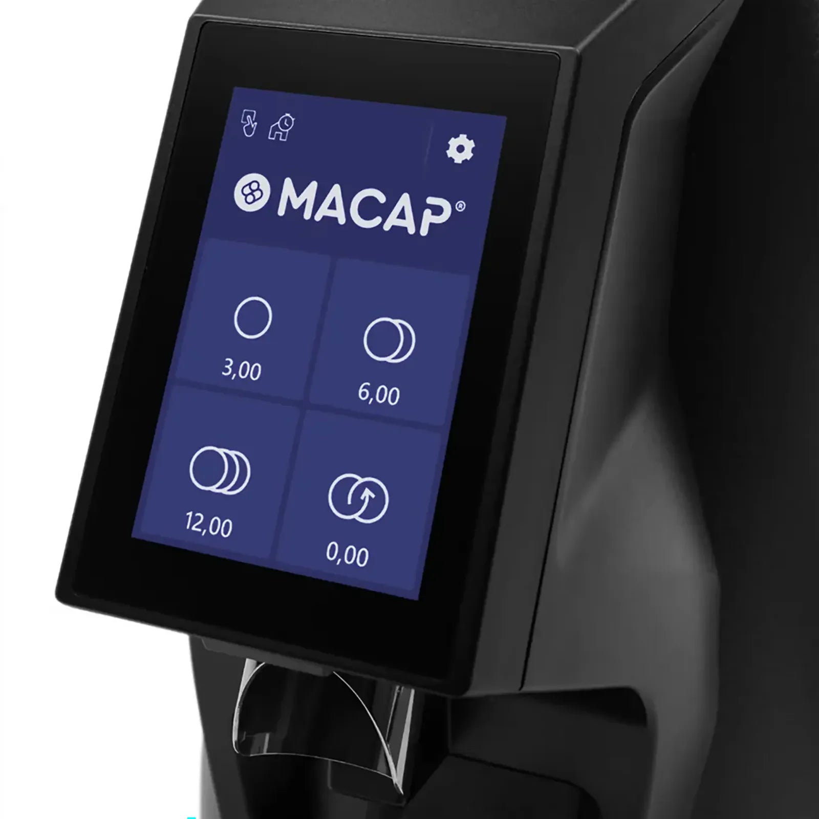 MACAP MI20 Touch Pro Instant Coffee Grinder - 500g Hopper Capacity-Phoenix Food Equipment