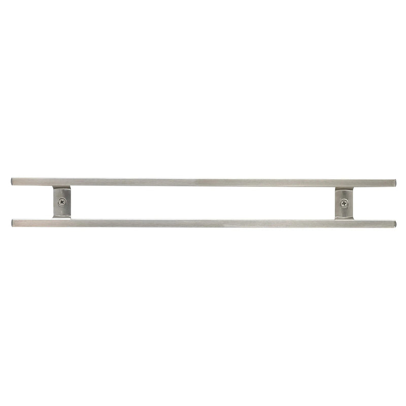 Mercer Culinary 18-inch stainless steel magnetic bar knife holder with twin rails and wall mounting brackets