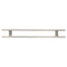 Mercer Culinary 18-inch stainless steel magnetic bar knife holder with twin rails and wall mounting brackets