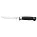 Mercer Culinary Genesis 6-inch boning knife with narrow stainless steel blade, full bolster and black non-slip handle