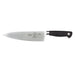 Mercer Culinary Genesis 8-inch chef's knife with short bolster, stainless steel blade and black non-slip handle