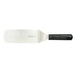 Mercer Culinary offset turner with wide stainless steel spatula blade and black handle for grills and griddles