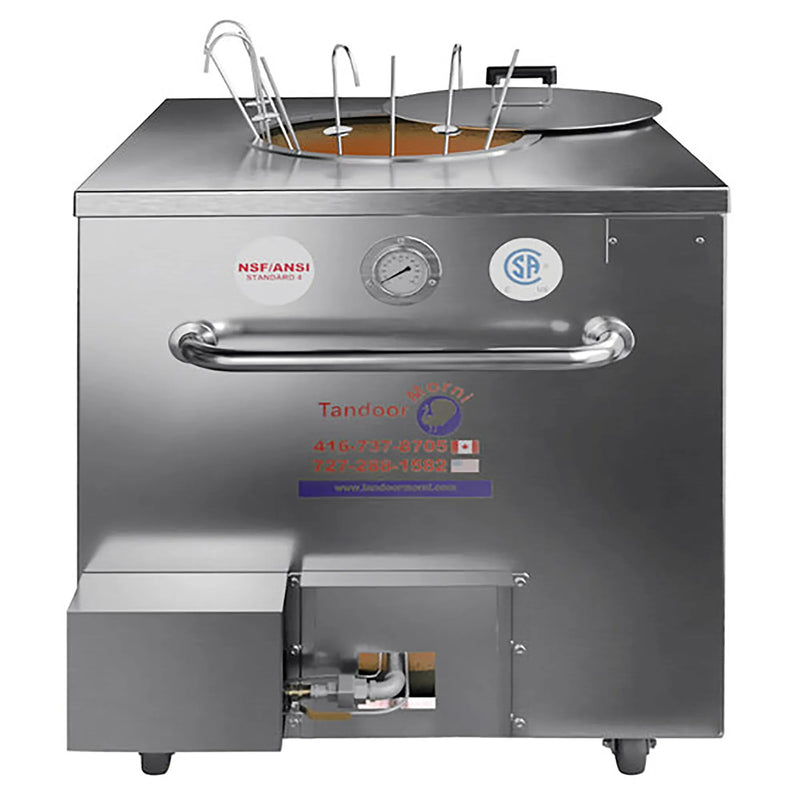 Morni CS02 Natural Gas/Propane 24" Wide Tandoori Oven-Phoenix Food Equipment