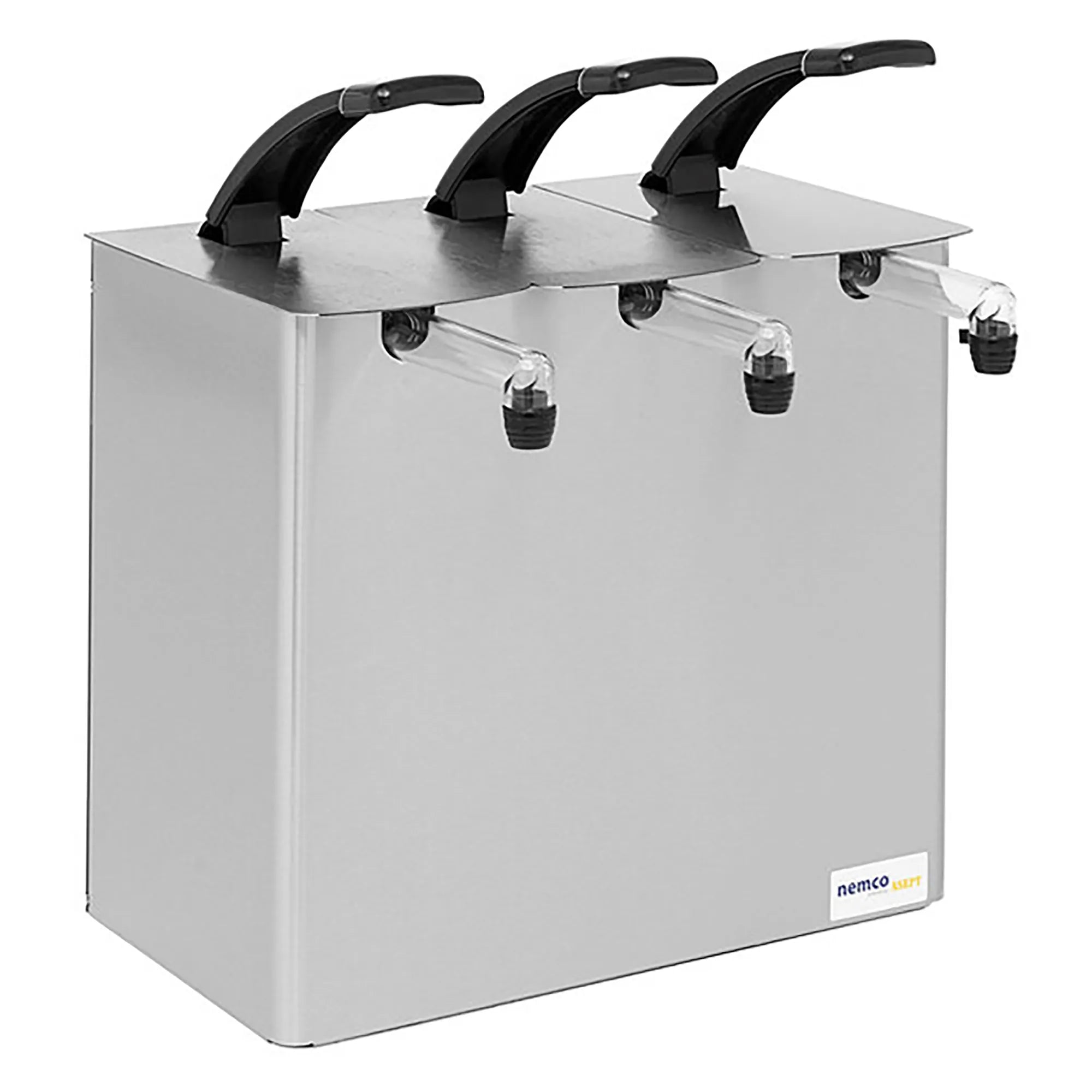 Nemco 10961 Single Stainless Steel Counter Top Dispenser - Various Configurations-Phoenix Food Equipment