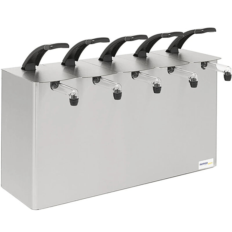 Nemco 10961 Single Stainless Steel Counter Top Dispenser - Various Configurations-Phoenix Food Equipment