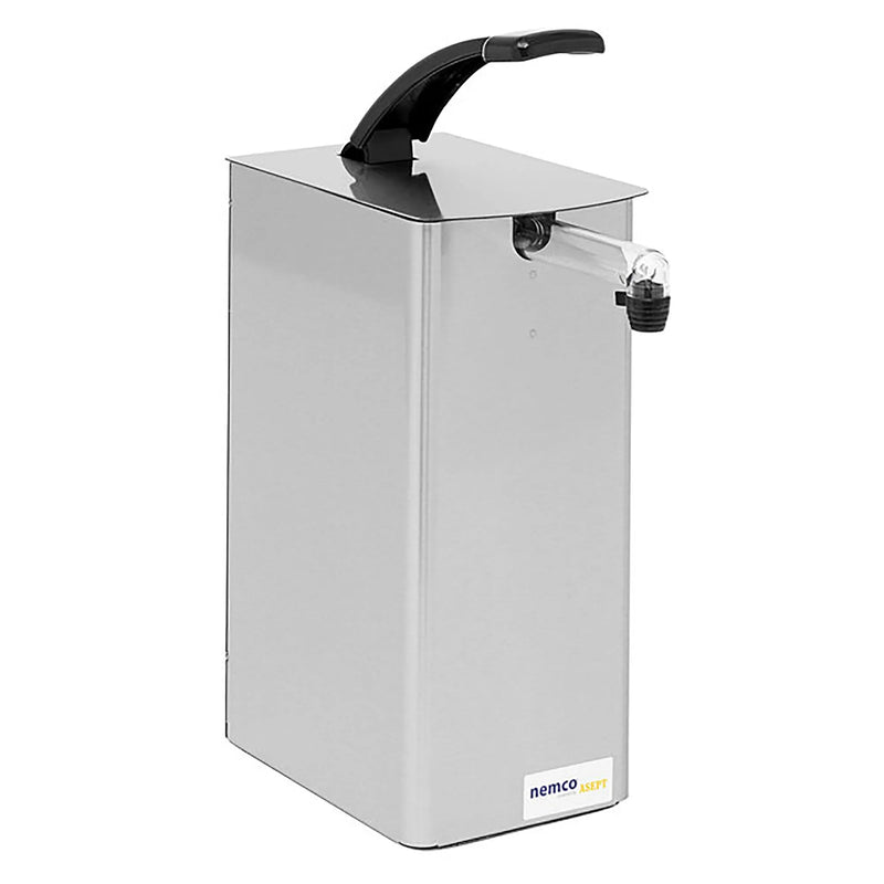 Nemco 10961 Single Stainless Steel Counter Top Dispenser - Various Configurations-Phoenix Food Equipment