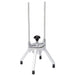 Nemco 55550 series Easy Wedger fruit and vegetable wedger, aluminum frame with guide rods, empty view