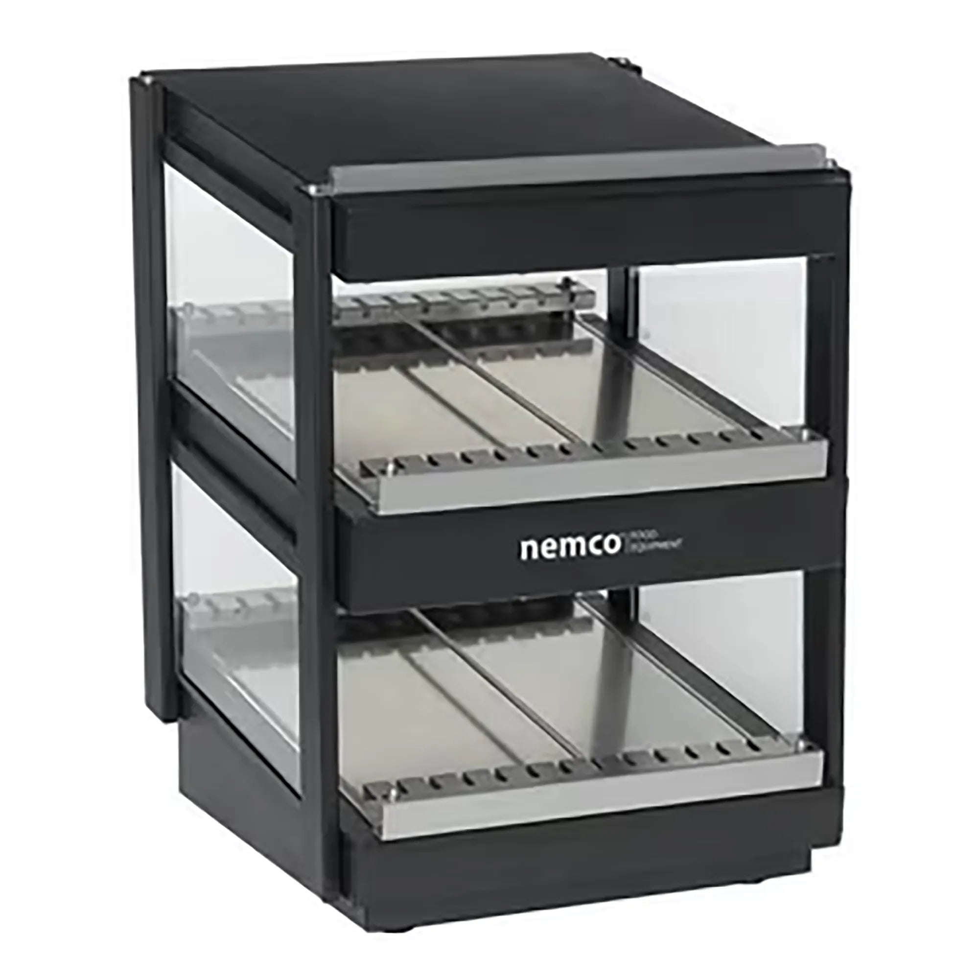 Nemco 6480 Series Heated Pass Through Station, Slanted Shelves - Various Configurations-Phoenix Food Equipment