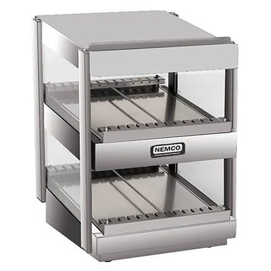 Nemco 6480 Series Heated Pass Through Station, Slanted Shelves - Various Configurations-Phoenix Food Equipment