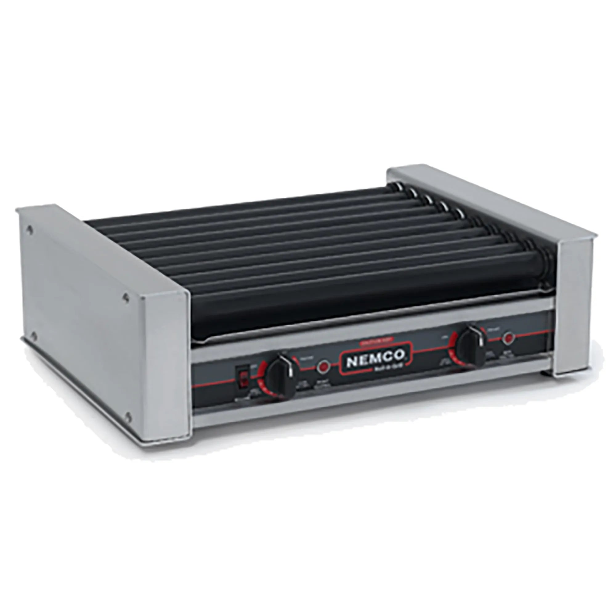 Nemco 8018 Series Hot Dog Grill - 10 Rollers, 18 Hot Dog Capacity - Various Configurations-Phoenix Food Equipment