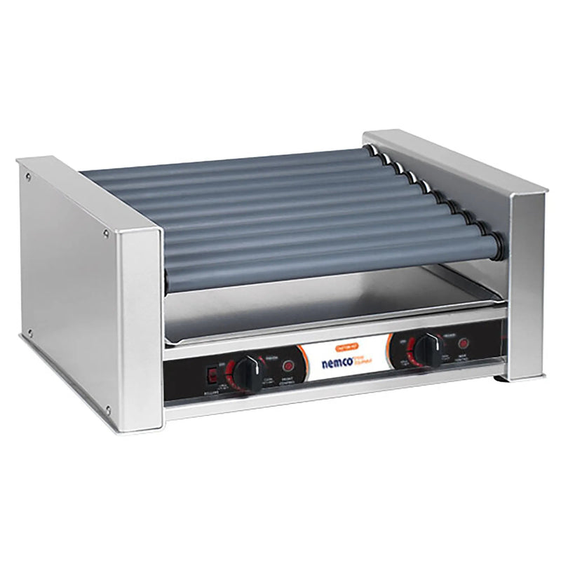 Nemco 8027 Series Hot Dog Grill - 10 Rollers, 27 Hot Dog Capacity - Various Configurations-Phoenix Food Equipment