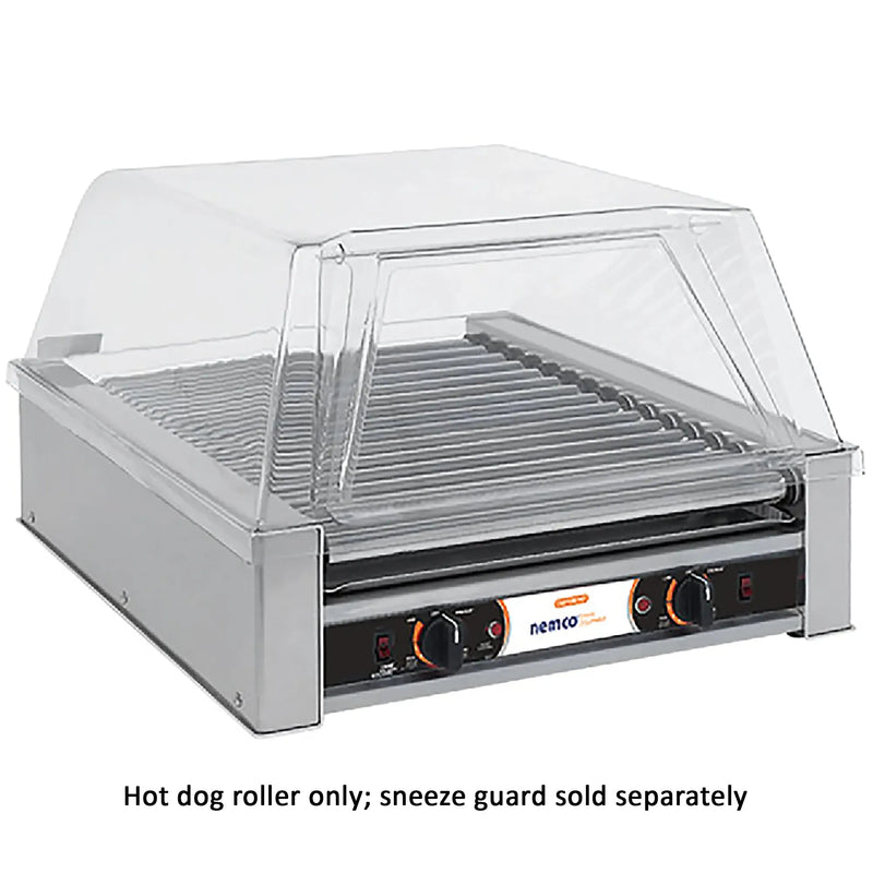Nemco 8045N Series Narrow Hot Dog Grill - 16 Rollers, 45 Hot Dog Capacity - Various Configurations-Phoenix Food Equipment