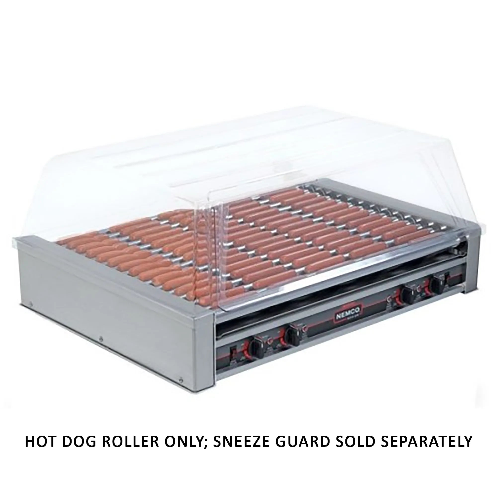 Nemco 8075 Series Hot Dog Grill - 16 Rollers, 75 Hot Dog Capacity, Various Configurations-Phoenix Food Equipment