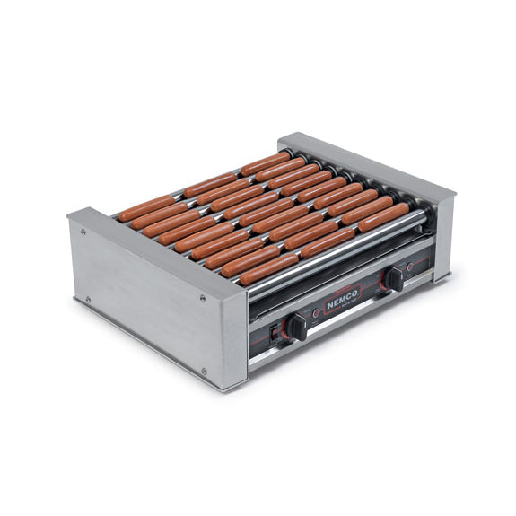Nemco 8075 Series Hot Dog Grill - 16 Rollers, 75 Hot Dog Capacity, Various Configurations-Phoenix Food Equipment