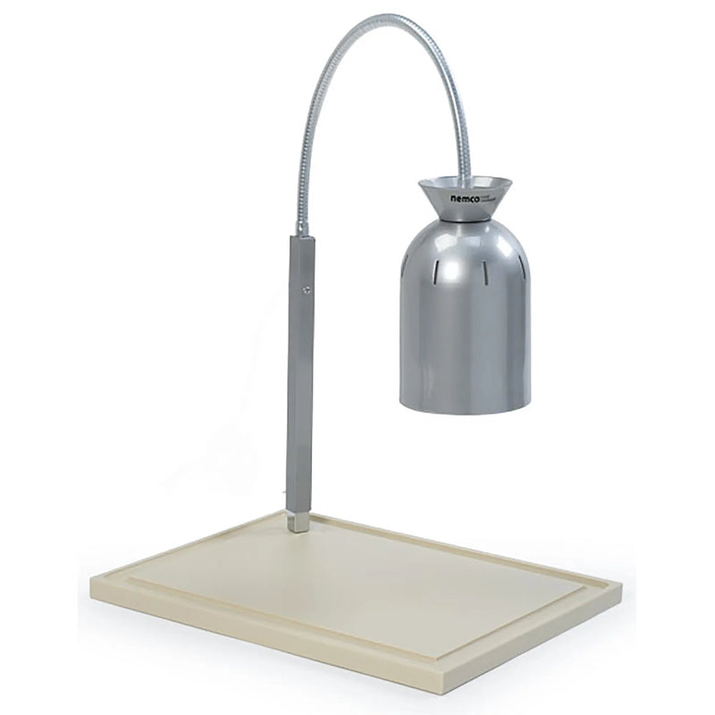 Nemco Carving Station with Flex Mount Lamp - Polyethylene or Wooden Base-Phoenix Food Equipment