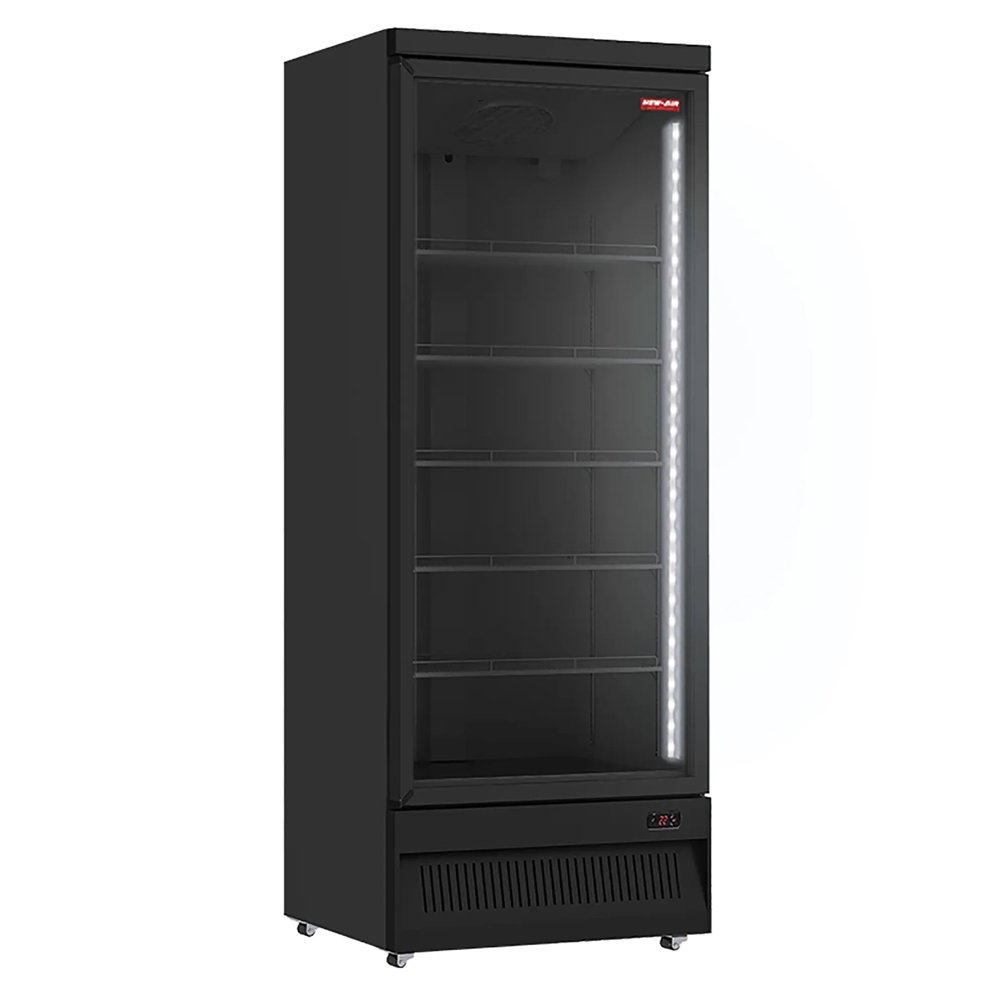 New Air NGR-30-HB Single Door 30" Wide Display Refrigerator-Phoenix Food Equipment