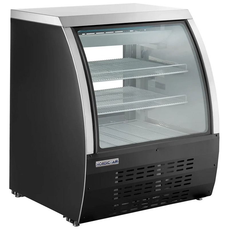 Nordic Air DDC-36 Curved Glass 36" Refrigerated Deli Case-Phoenix Food Equipment