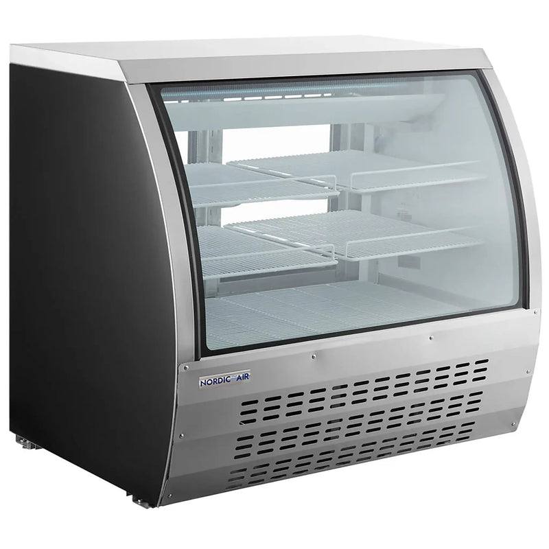 Nordic Air DDC-47 Curved Glass 47" Refrigerated Deli Case-Phoenix Food Equipment