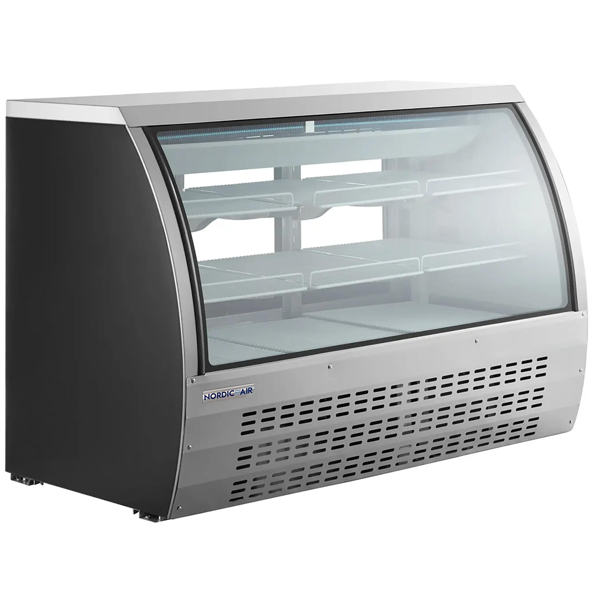 Nordic Air DDC-64 Curved Glass 64" Refrigerated Deli Case-Phoenix Food Equipment