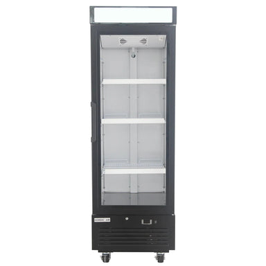 Nordic Air GFM-15C Single Swing Glass Door 25" Wide Display Freezer-Phoenix Food Equipment