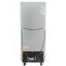 Nordic Air GRM-12C glass display refrigerator, rear view showing the grey back panel and bottom compressor