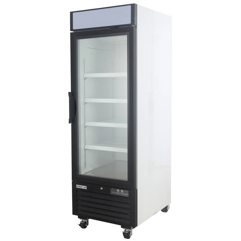 Nordic Air GRM-22C Single Door 27" Wide Glass Display Refrigerator-Phoenix Food Equipment