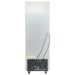 Nordic Air GRM-22C glass display refrigerator, rear view showing the grey back panel and bottom compressor