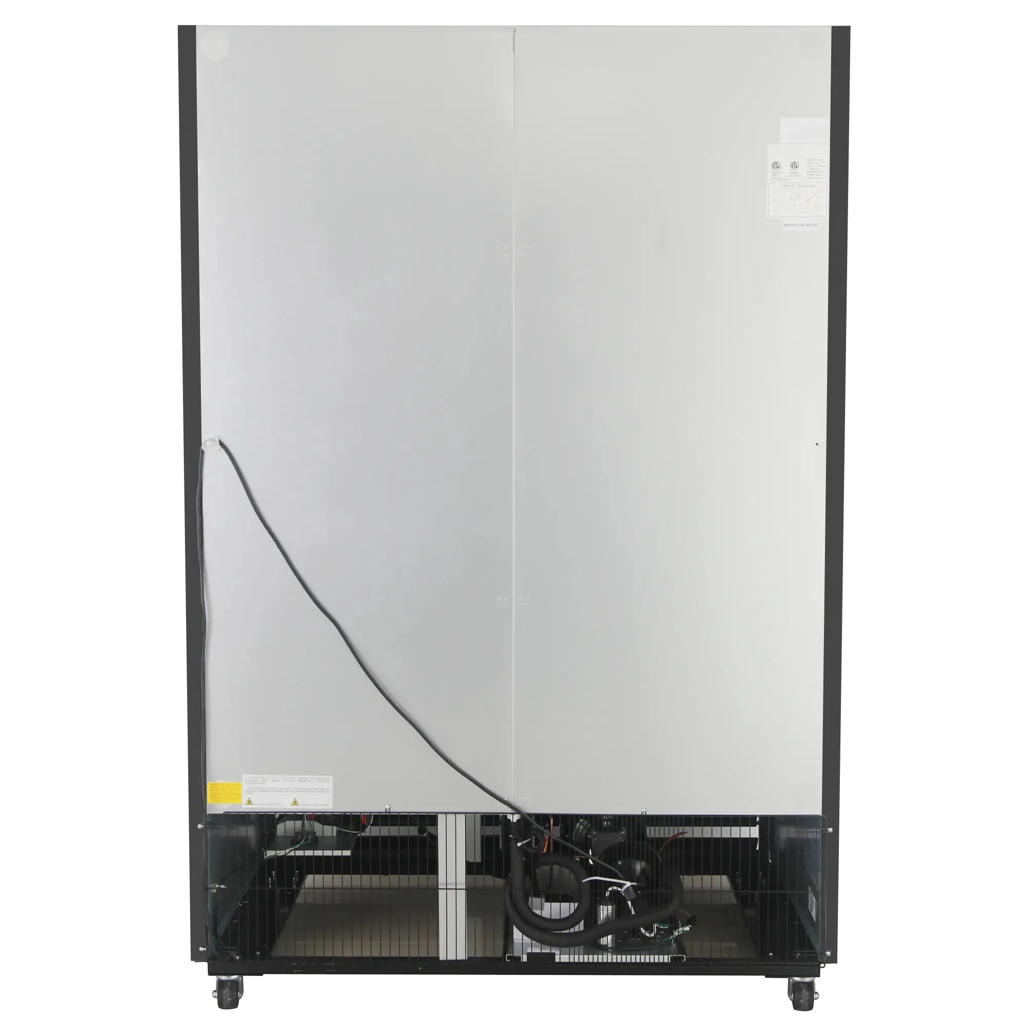 Nordic Air GRM-46C-S Double Sliding Glass Door 54" Wide Display Refrigerator-Phoenix Food Equipment